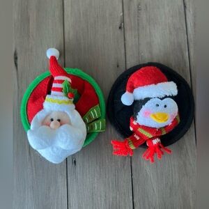 Vintage Pier 1 Christmas Coaster/Sleeve for Stemware